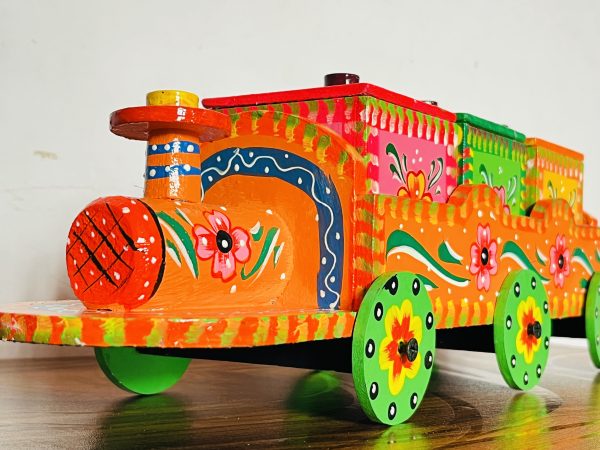 Handcrafted Wooden Train