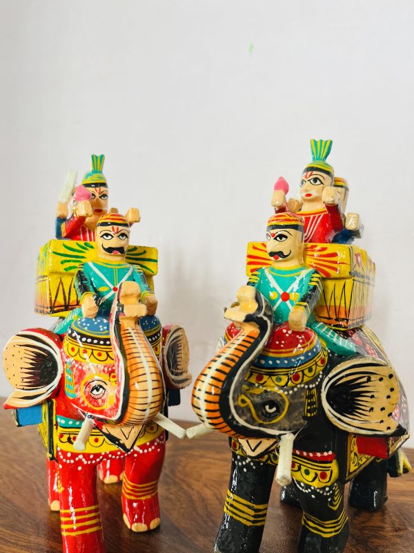 Wooden Handcrafted Maharaja Of Kashi