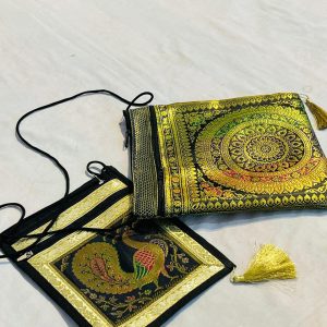 Banarasi Elegance Handmade Jute Bags